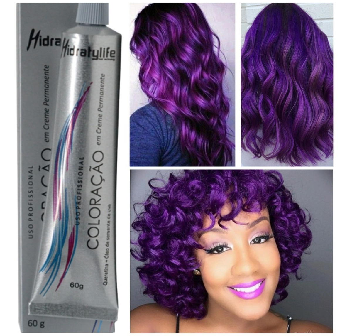 Guia Completo: Como Escolher o Tom de Cabelo Violine Ideal para Você