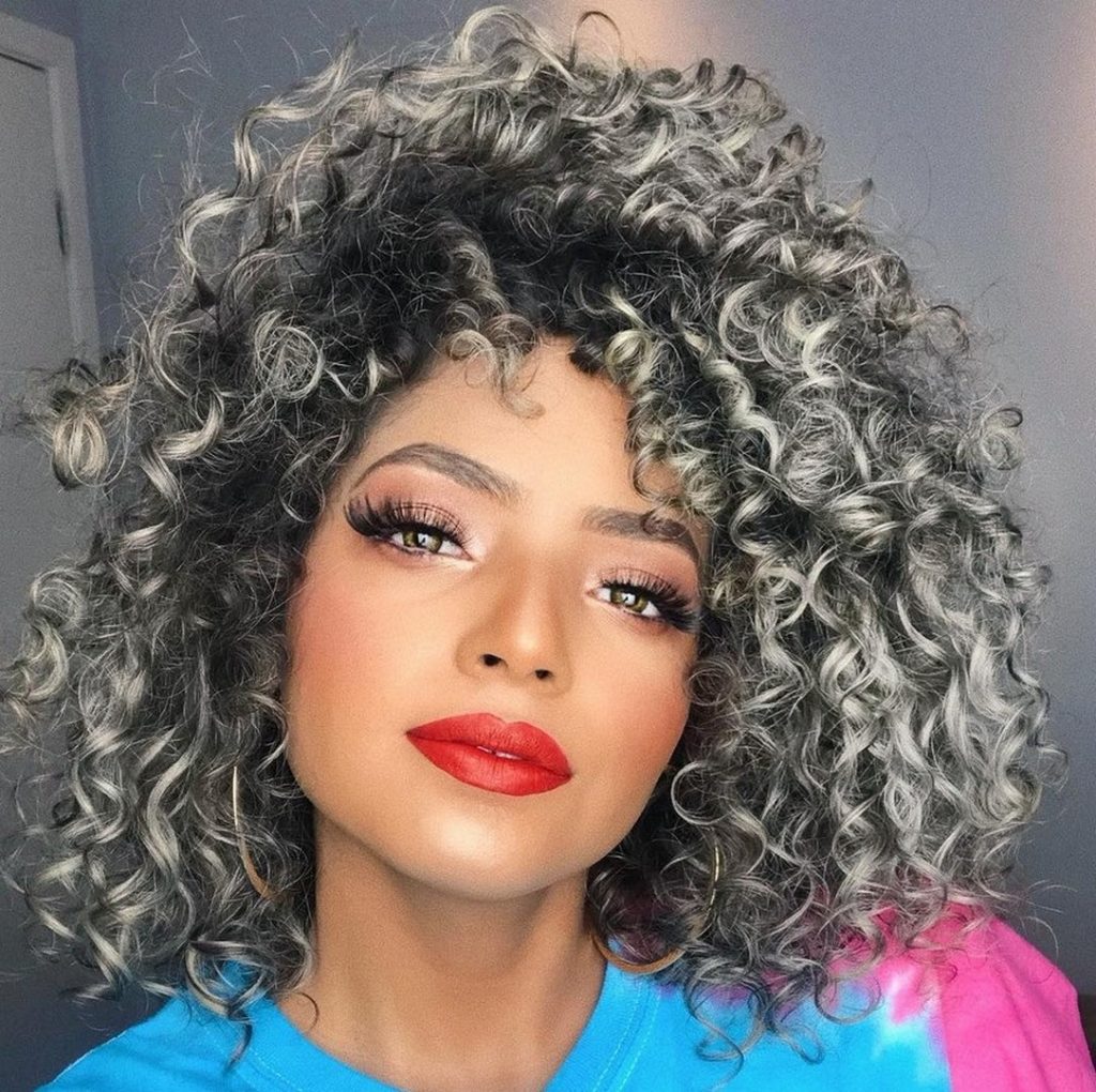 Cabelos Curtos Cacheados Com Luzes