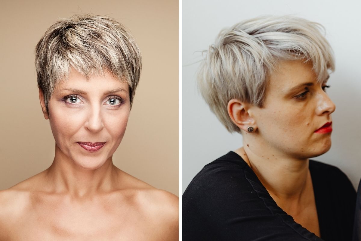 Guia completo de cuidados para cabelos grisalhos curtos