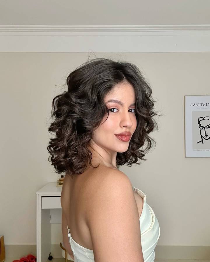 corte pixie ondulado