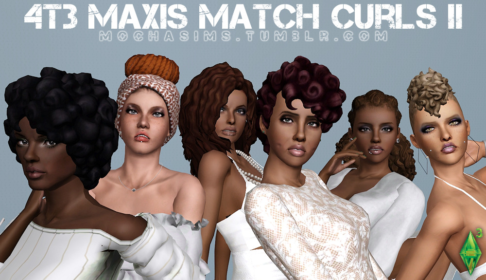 cabelos para the sims 3