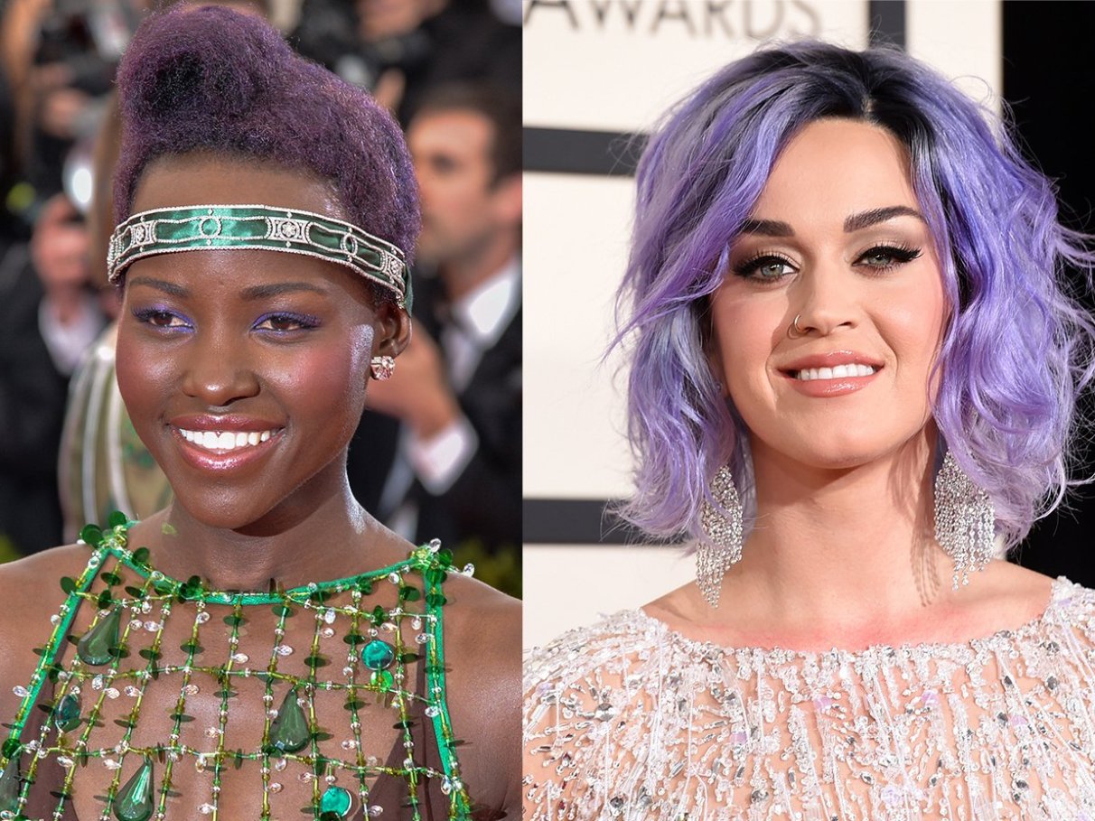 inspirações de cabelo roxo para todos os estilos