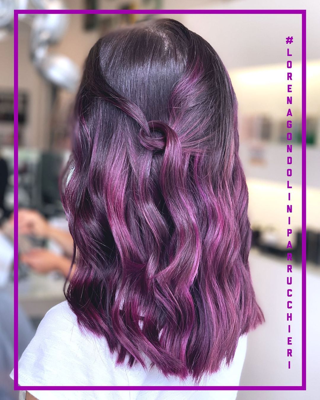 como manter o cabelo roxo vibrante por mais tempo