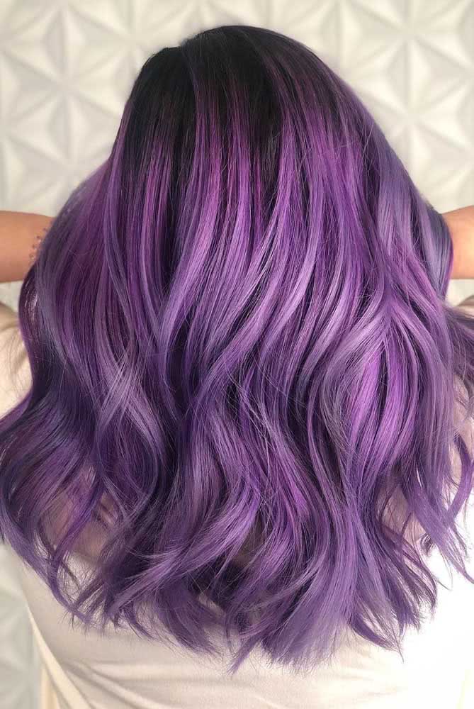 erros comuns ao pintar cabelo de roxo e como evitá-los