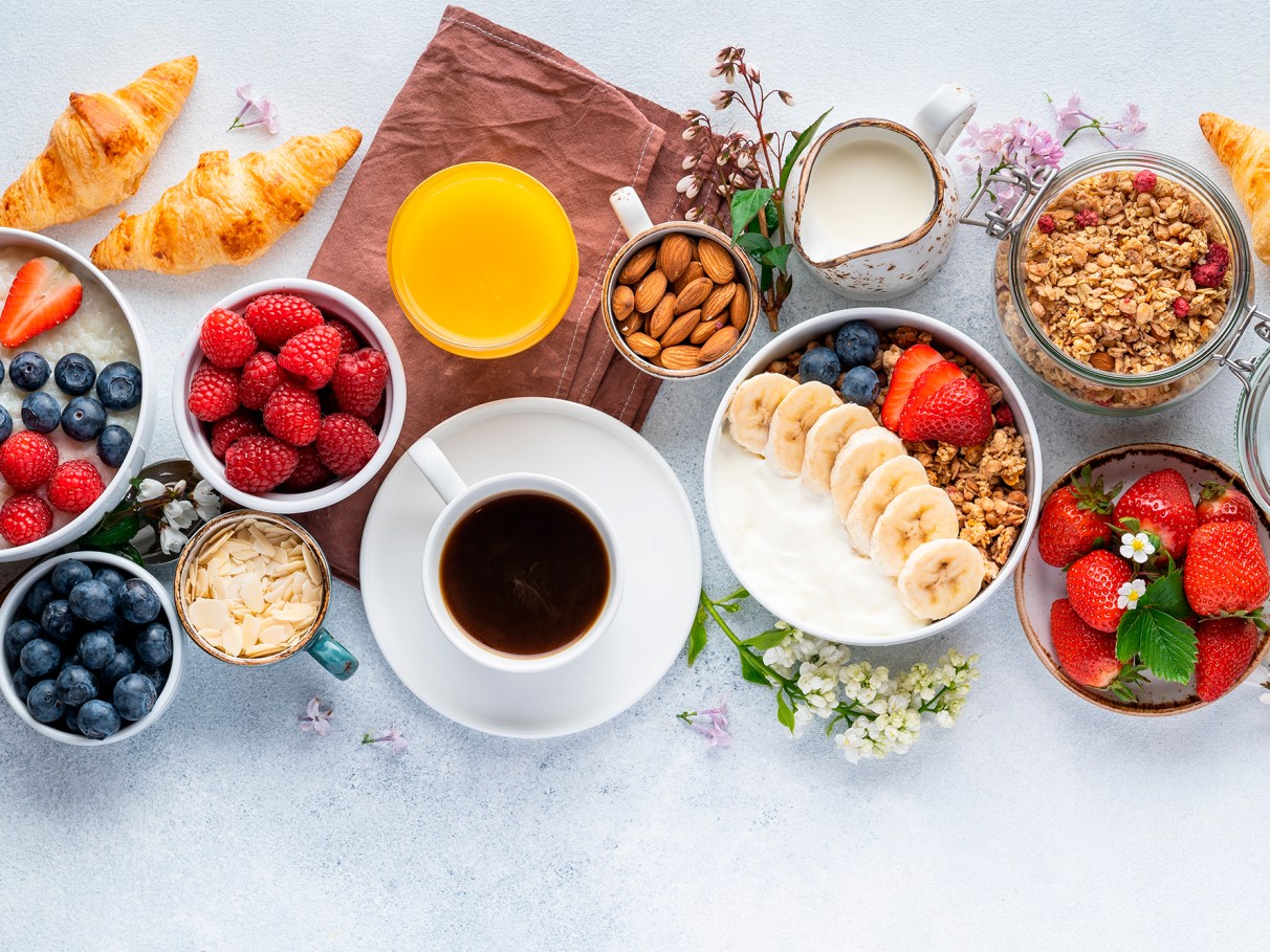café da manhã romântico dia das mães