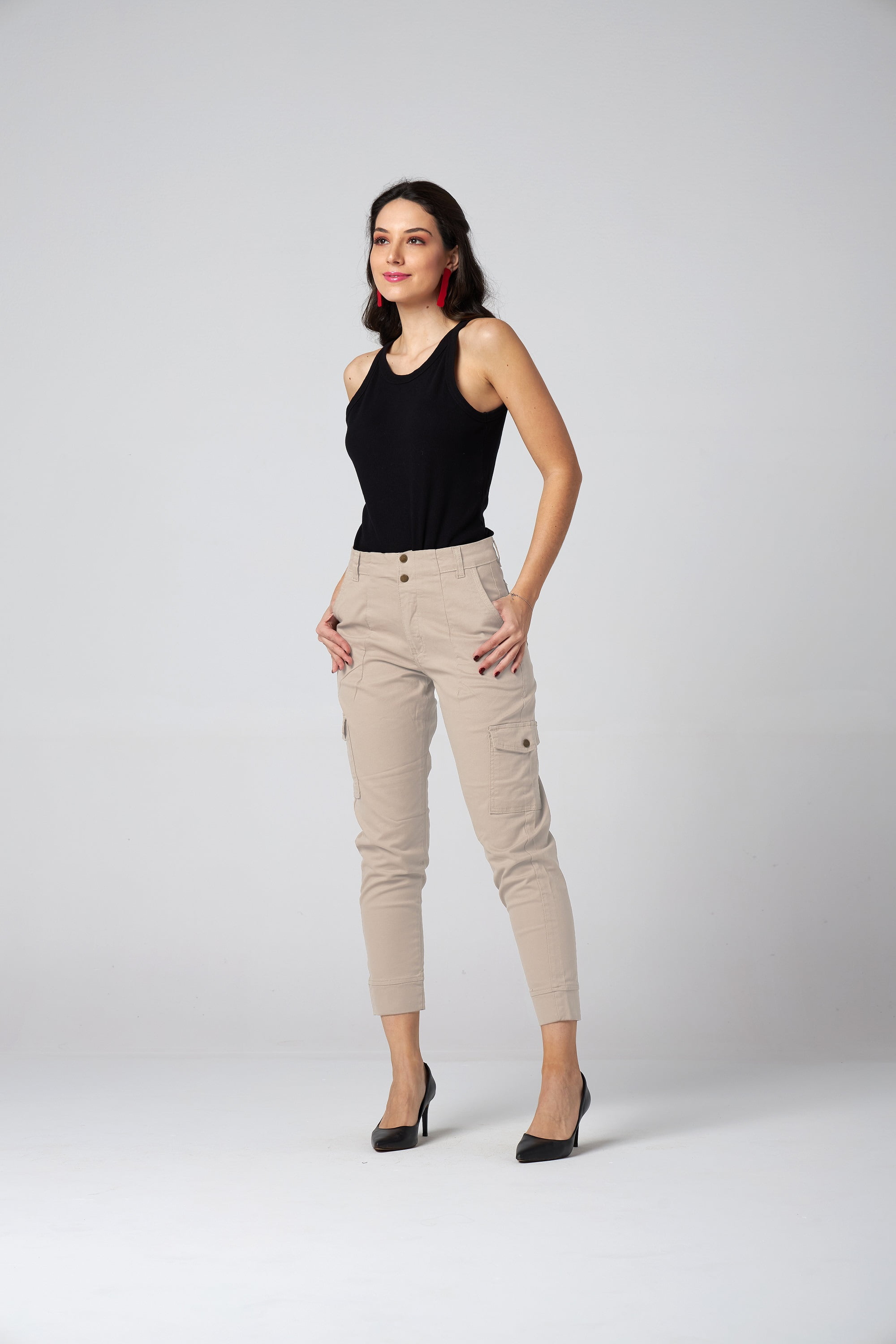 calça cargo jogger masculina streetwear