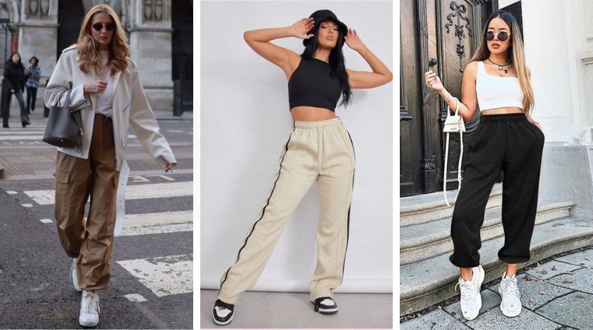 calça cargo plus size bege