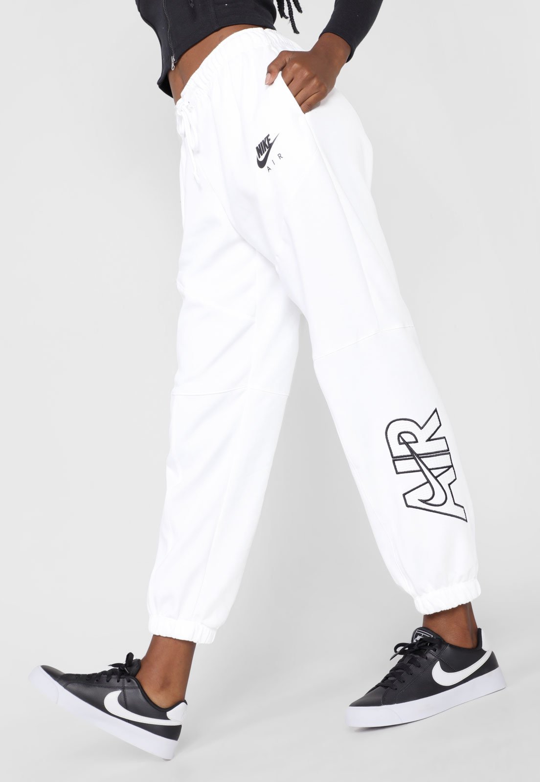 calça moletom nike com sobretudos
