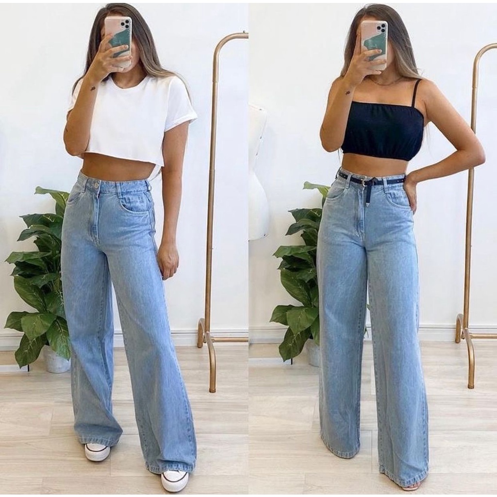 moda anos 70 jeans