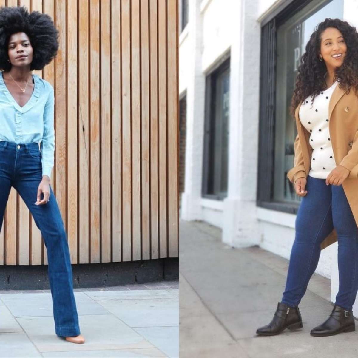 Calça jeans reta promoção
