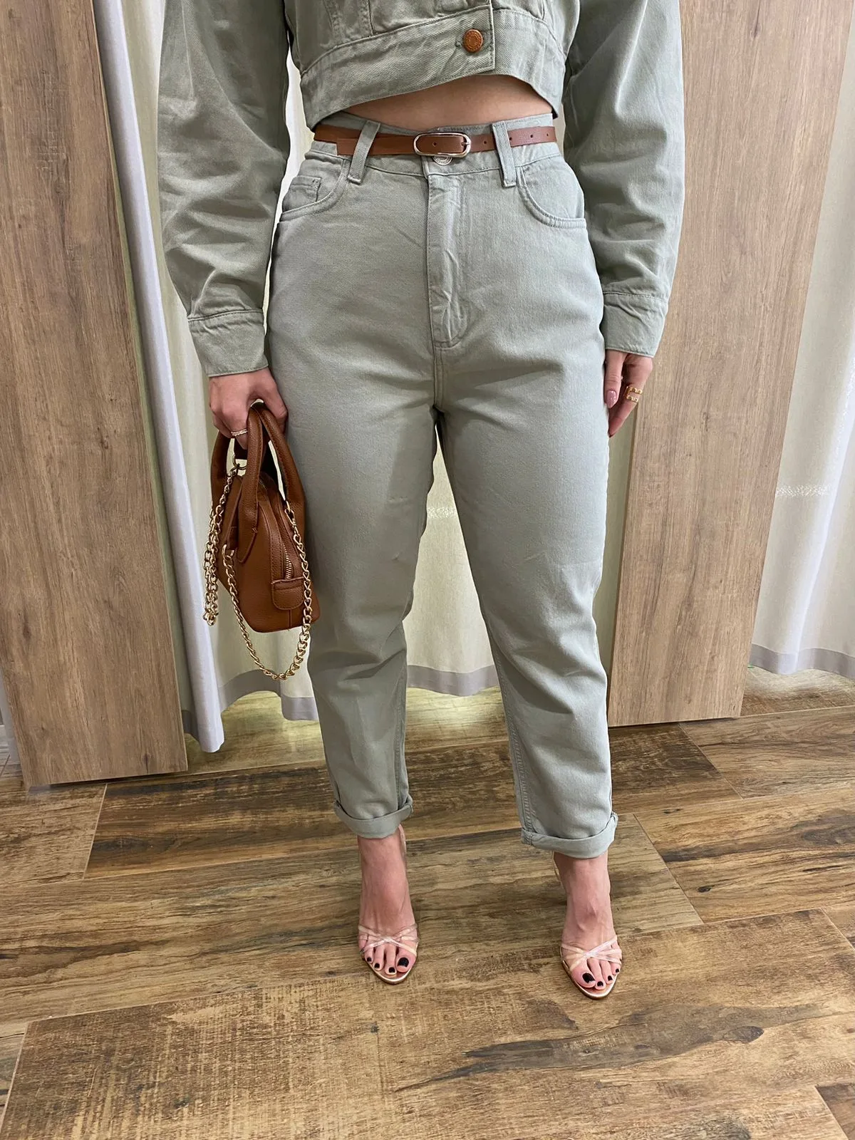 roupas de sarja