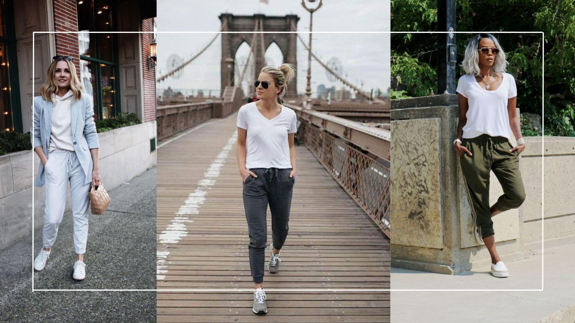 como usar calça jogger feminina no trabalho