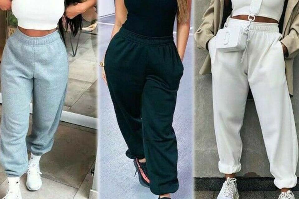 calça jogger feminina de alfaiataria