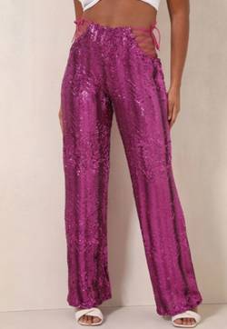 looks com calça morena rosa