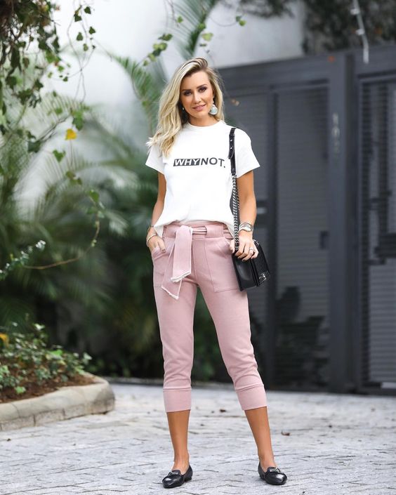 looks com calça pescador