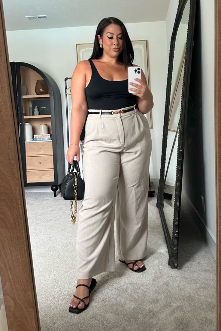 calça de alfaiataria plus size