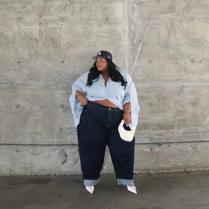 calça plus size alfaiataria preta