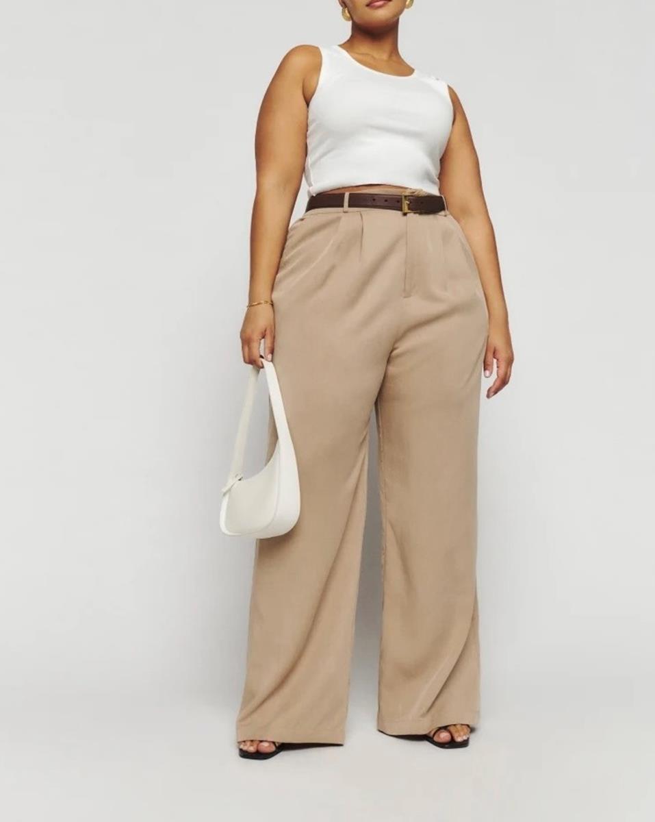 looks com calça plus size alfaiataria