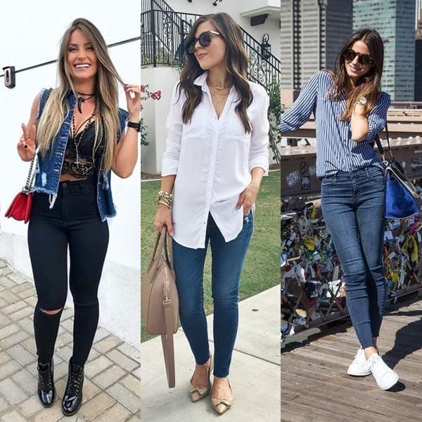 calça slim feminina pantalona