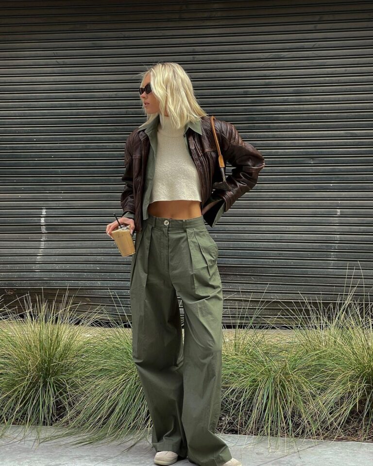 calça verde militar masculina