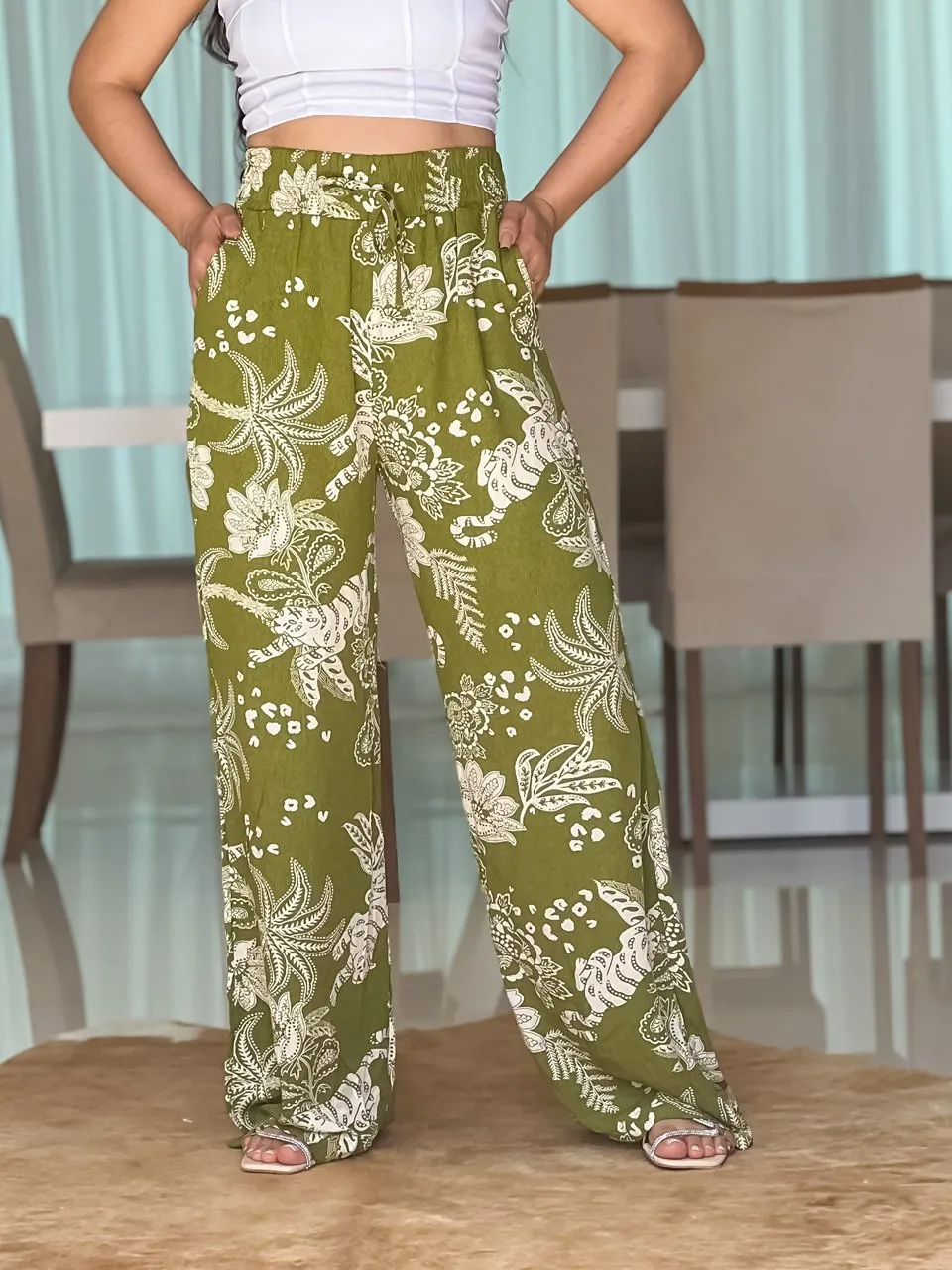 como usar calça de viscose