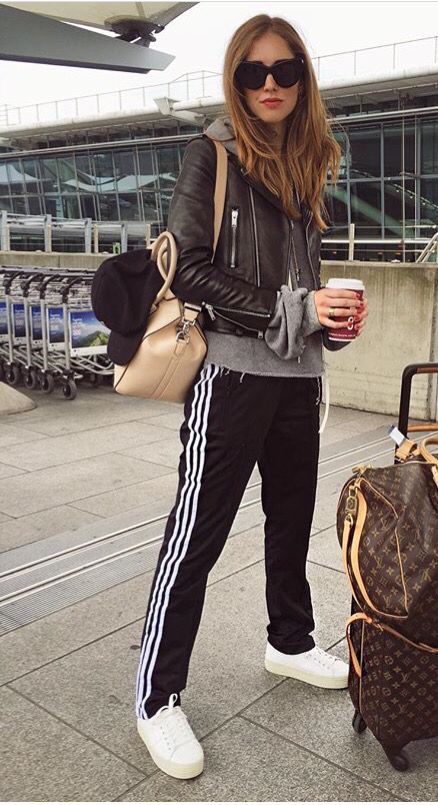 looks com calça adidas feminina