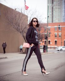 calça adidas feminina preta looks