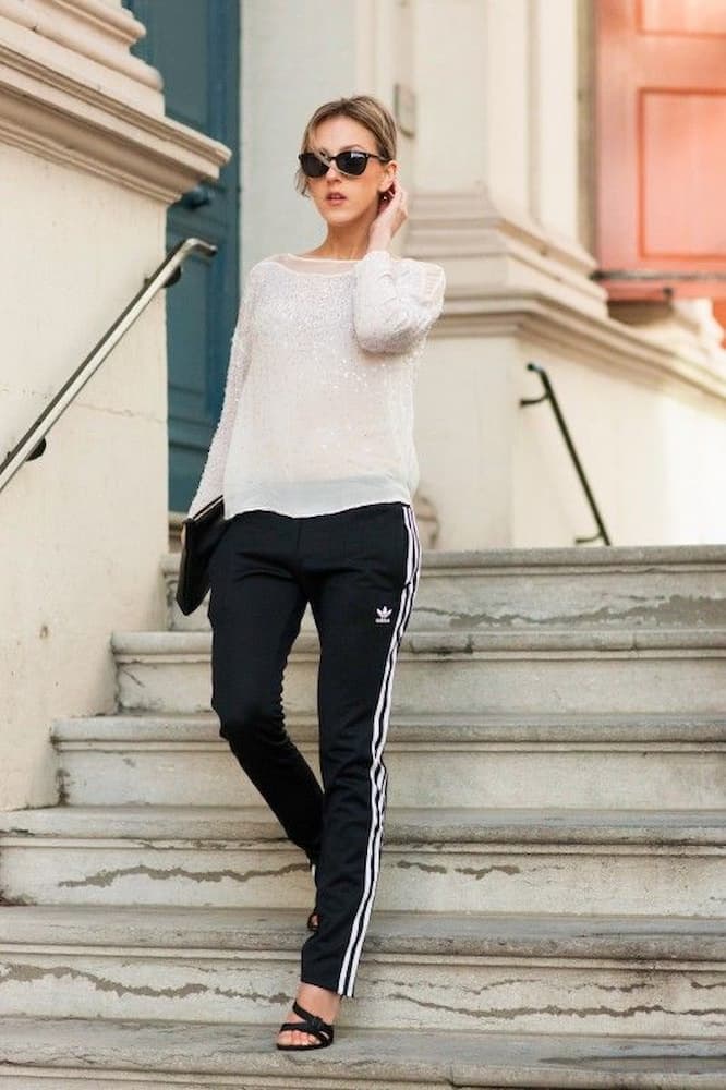 calça adidas feminina para trabalhar