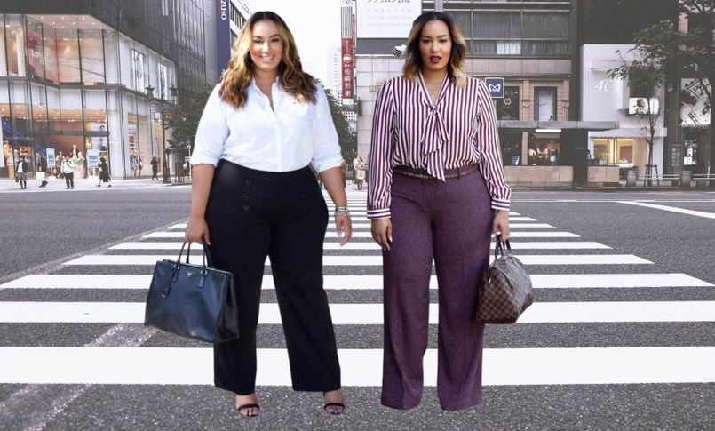 calça alfaiataria wide leg looks