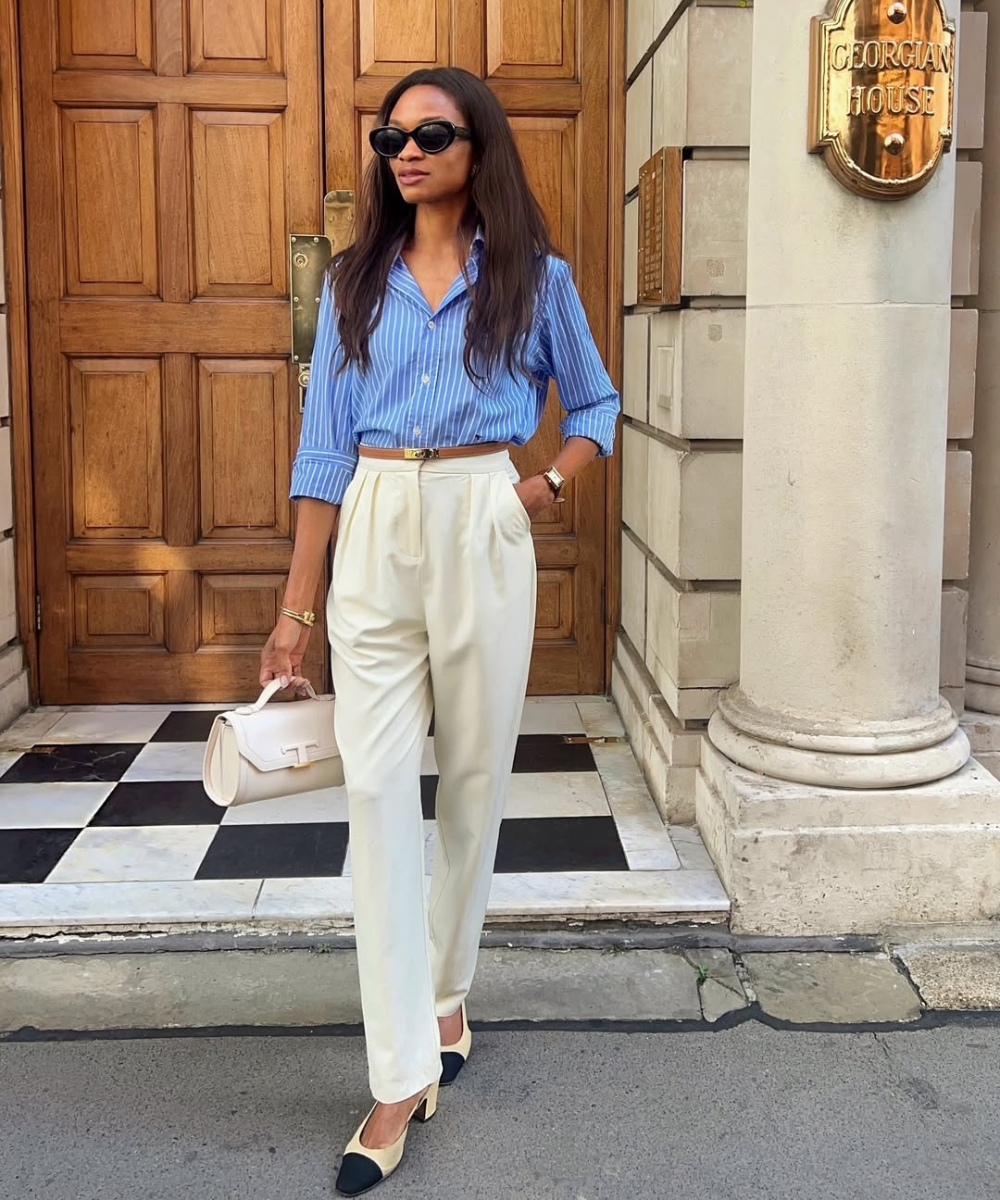 calça alfaiataria wide leg looks