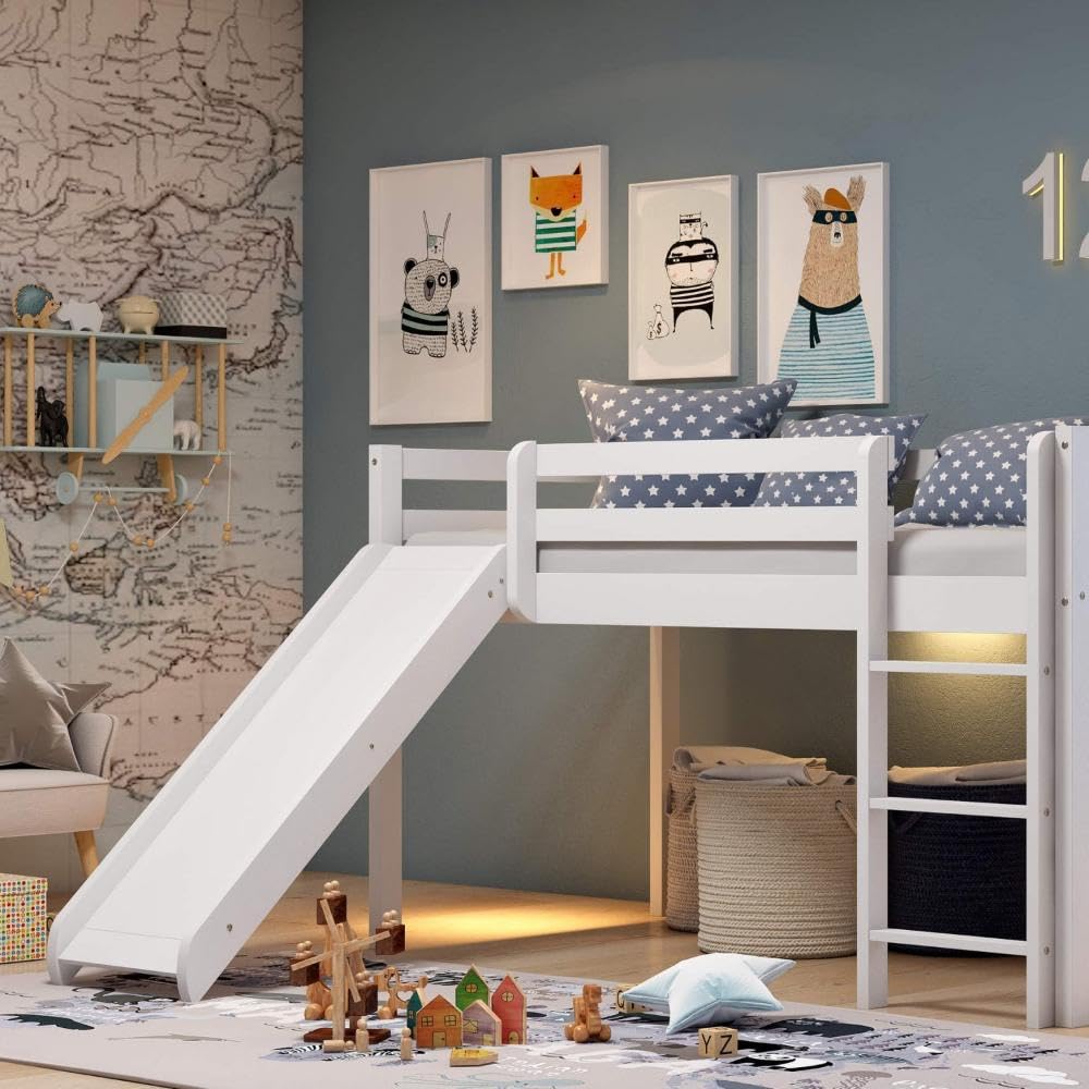cama alta infantil