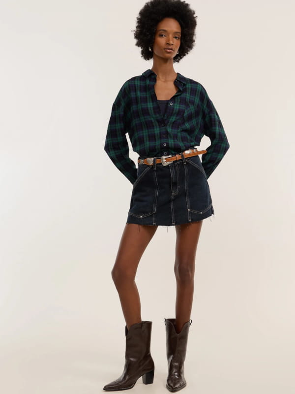 camisa oversized com legging