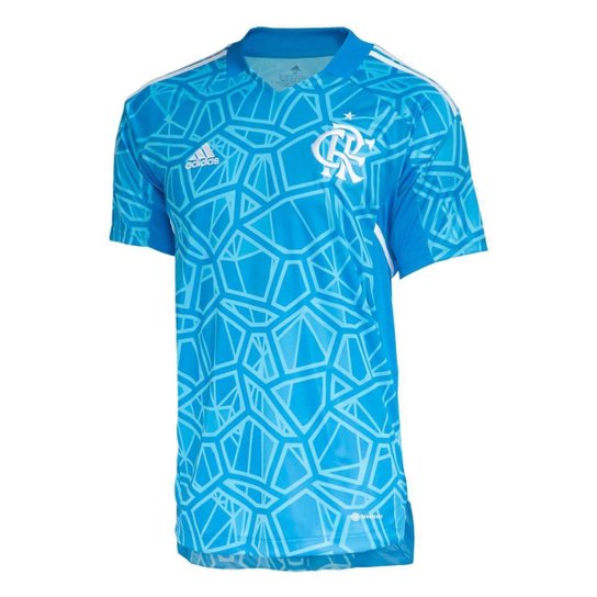 camisa azul flamengo treino