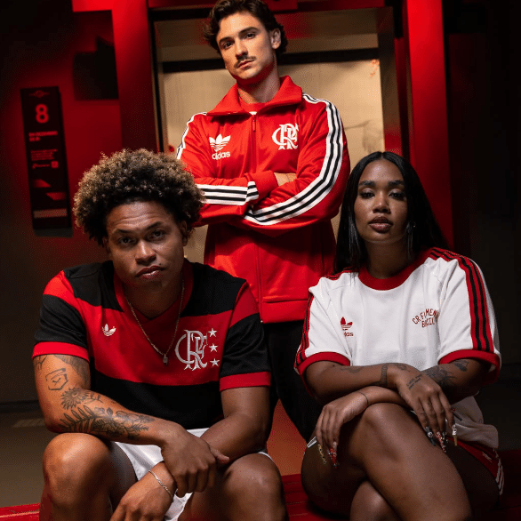 Camisa do Flamengo vermelha para rolê