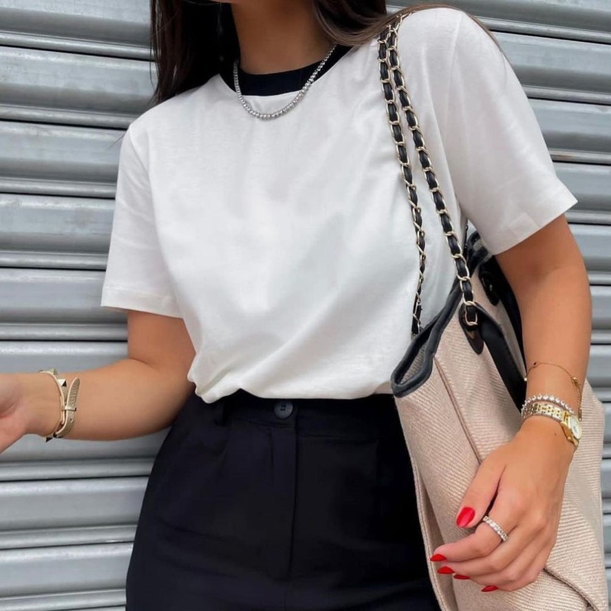 camisa M acetinada