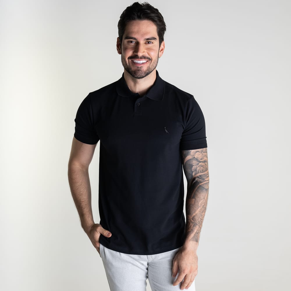 como usar camisa polo pima