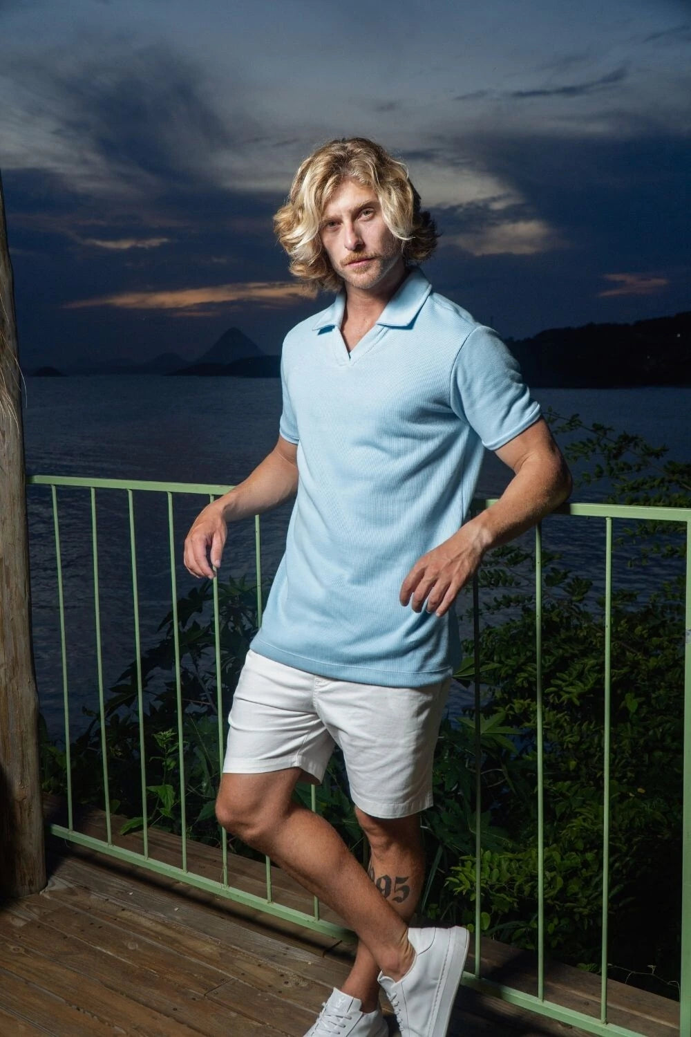 camisa polo pima masculina outfits