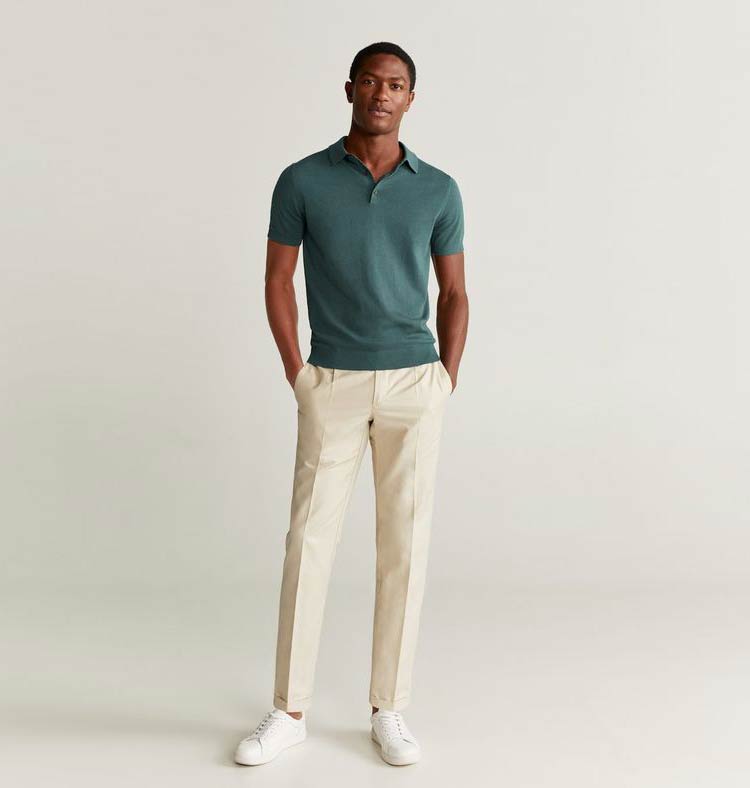 camisa polo pima masculina premium