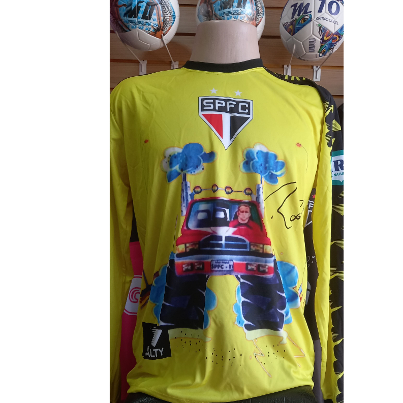 Camisa São Paulo Reebok 2007 Rogério Ceni