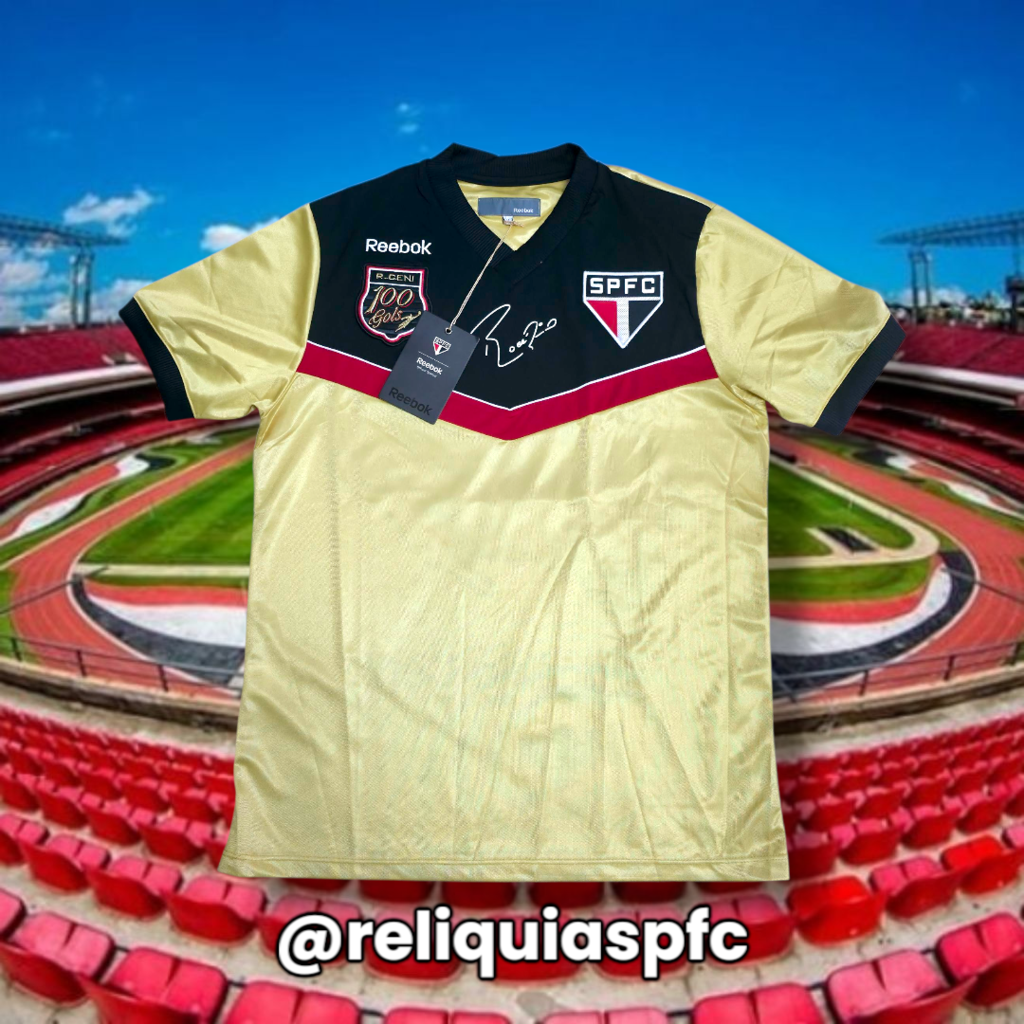 Camisa São Paulo LG Dourada 2009 Rogério Ceni