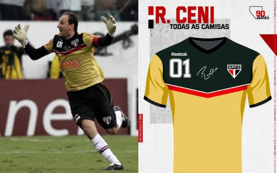 Camisa São Paulo Topper 2004 Rogério Ceni