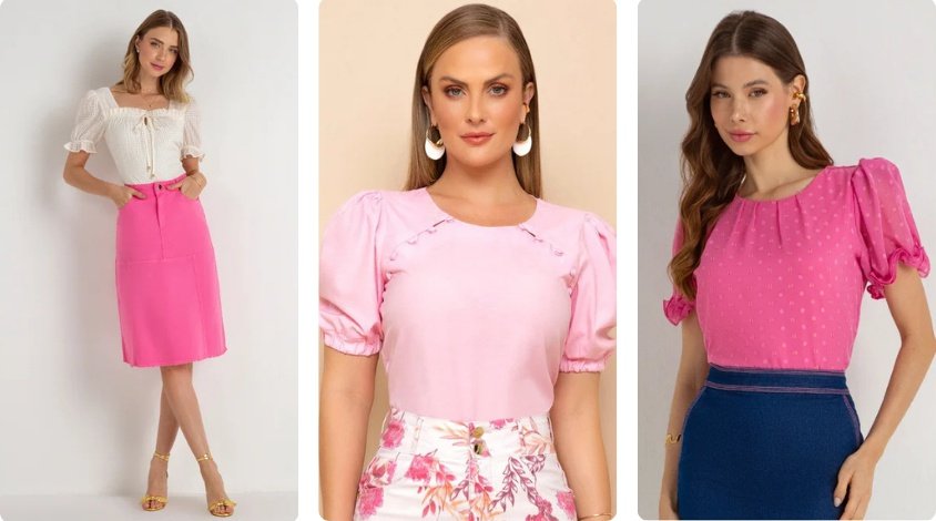 Camisa rosa