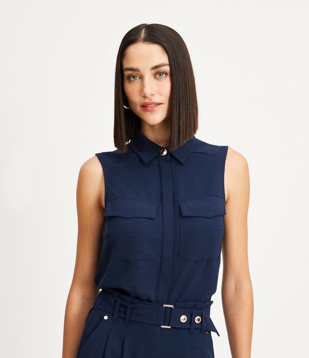 looks com camisa sem manga