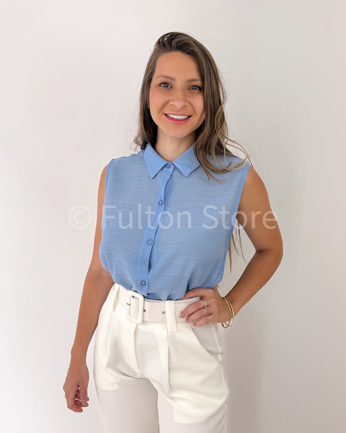 looks com camisa sem manga