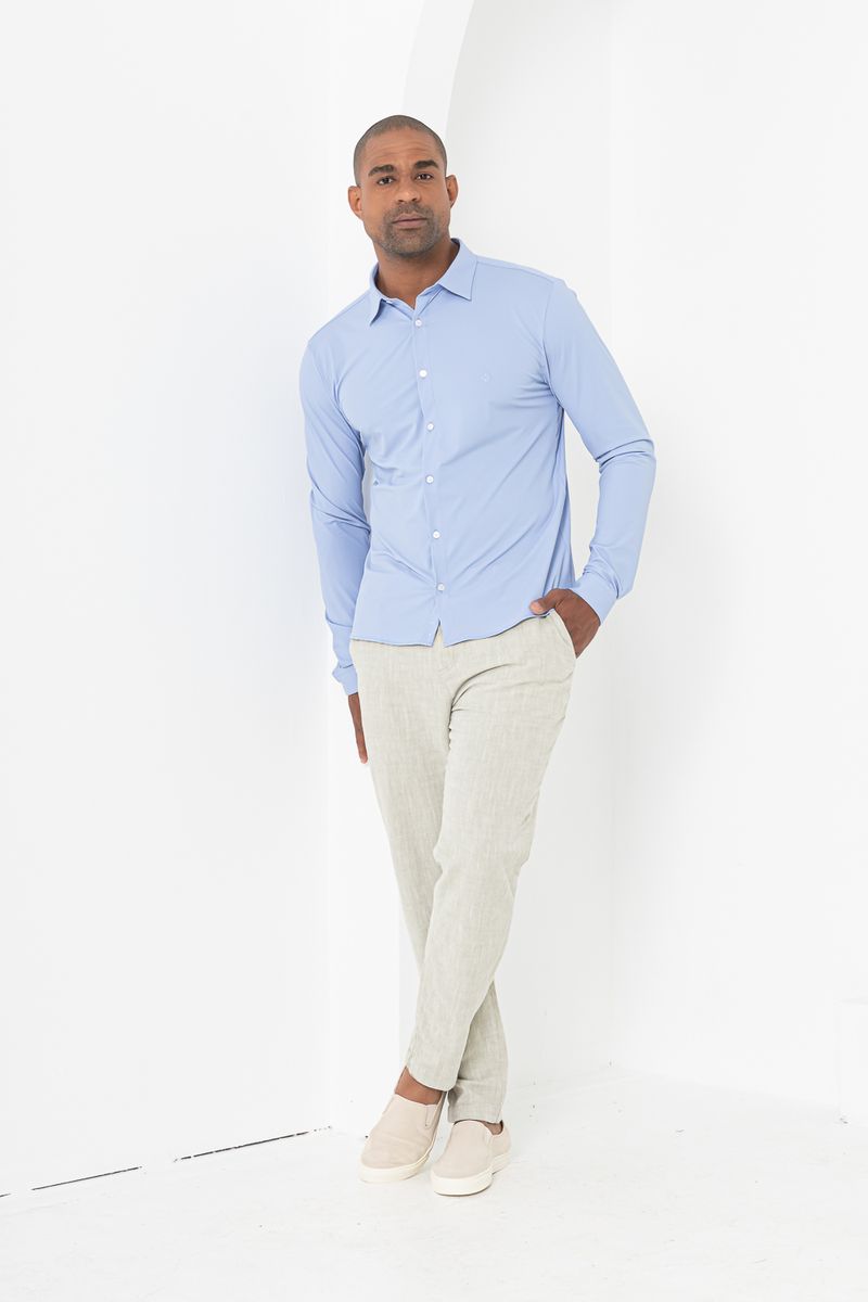 looks com camisa slim