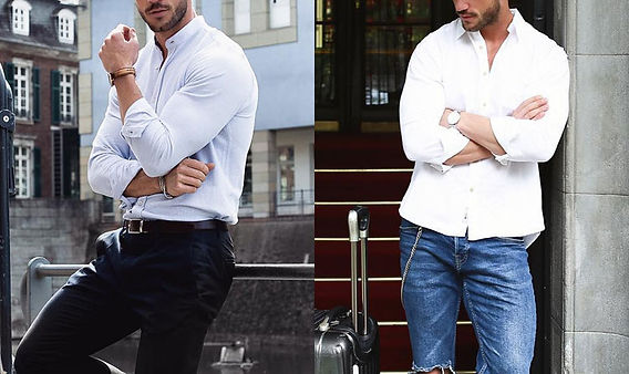 como usar camisa social slim