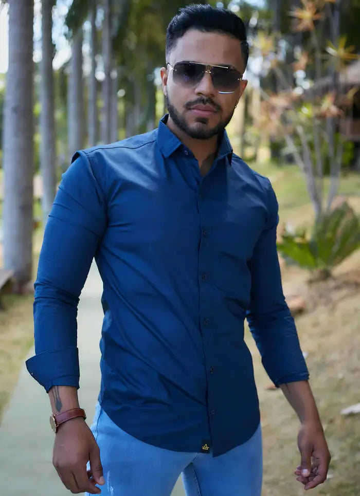 camisa slim fit