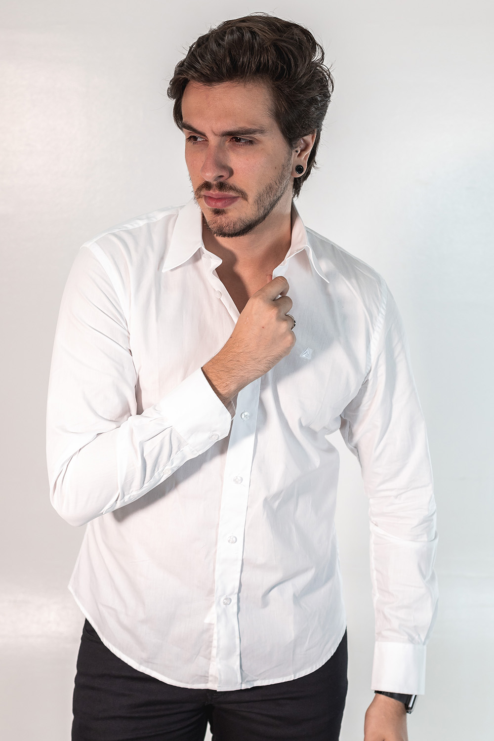 como usar camisa social slim