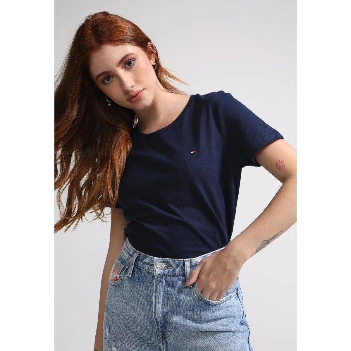 camisa tommy hilfiger feminina linho