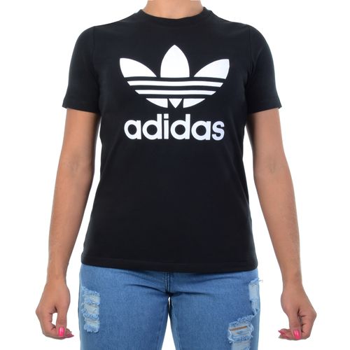 camiseta adidas originals feminina preta